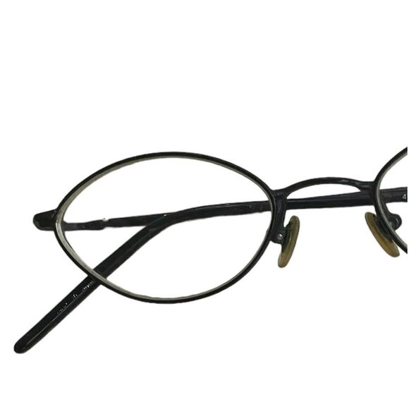 BADA Rare Vintage BL 1744 5BLK Black & Brown Metal Frame Glasses - Picture 4 of 9